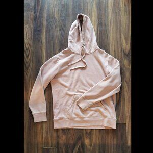 Pink beige hoodie